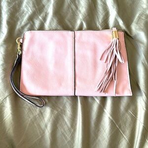 Pink clutch, never used!